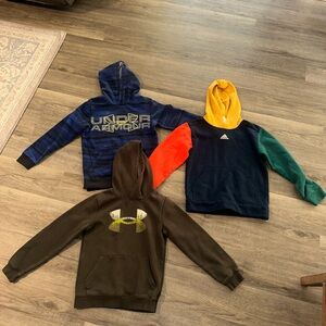 Boys hoodies Under Armour / Adidas